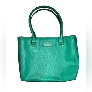 Kate Spade New York Leather Wellesley Quinn Tote Large Bag